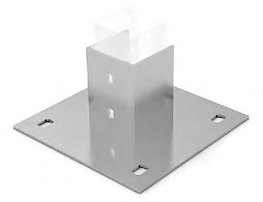 Sapata externa 4 furos